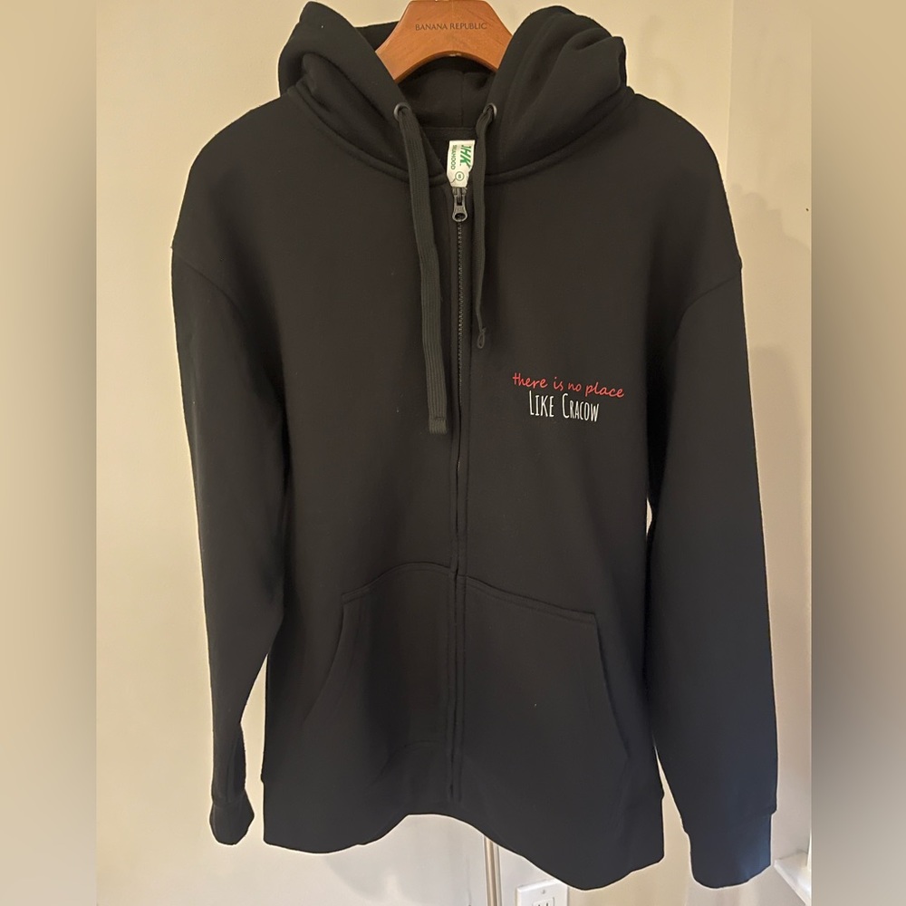 JHK - Men’s Black Zipper Sweatshirt (small